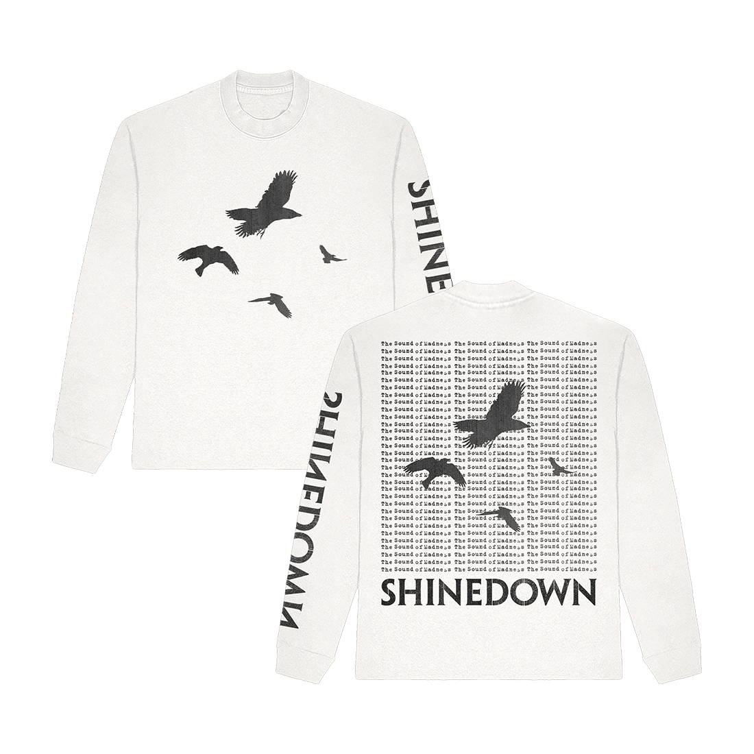 shinedown monsters shirt Sound of Madness Long Sleeve – Shinedown