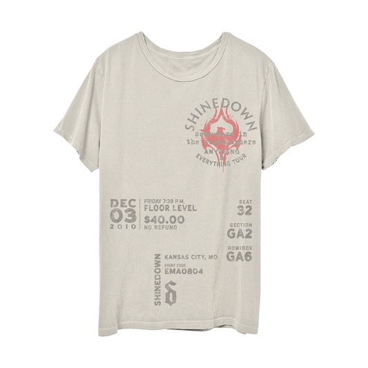 Somewhere in the Stratosphere Acoustic T-shirt