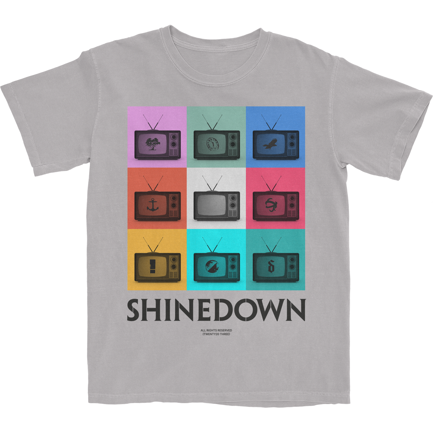Shinedown t deals shirts