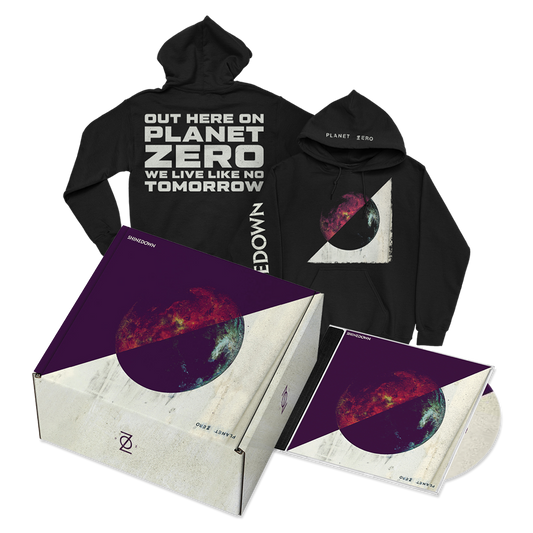 Planet Zero Black Hoodie CD Box Set