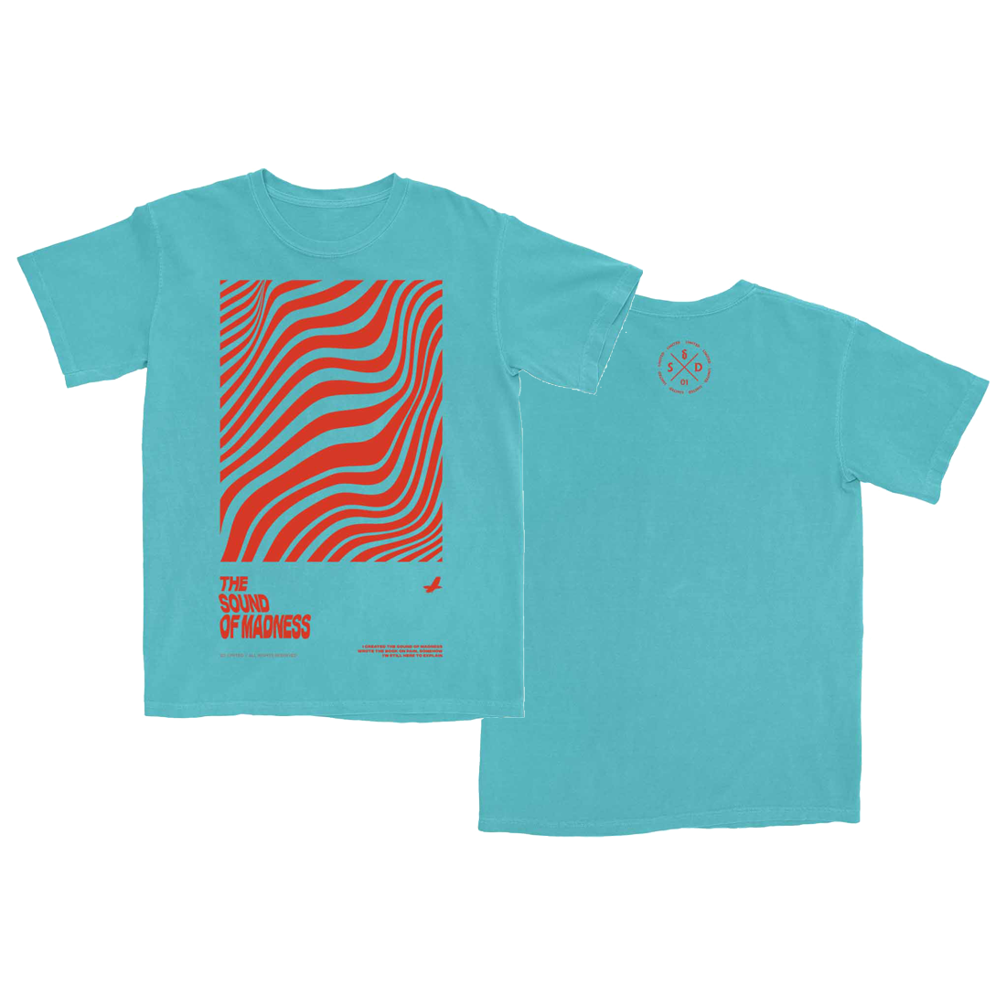Sound of Madness T-Shirt (Turquoise)