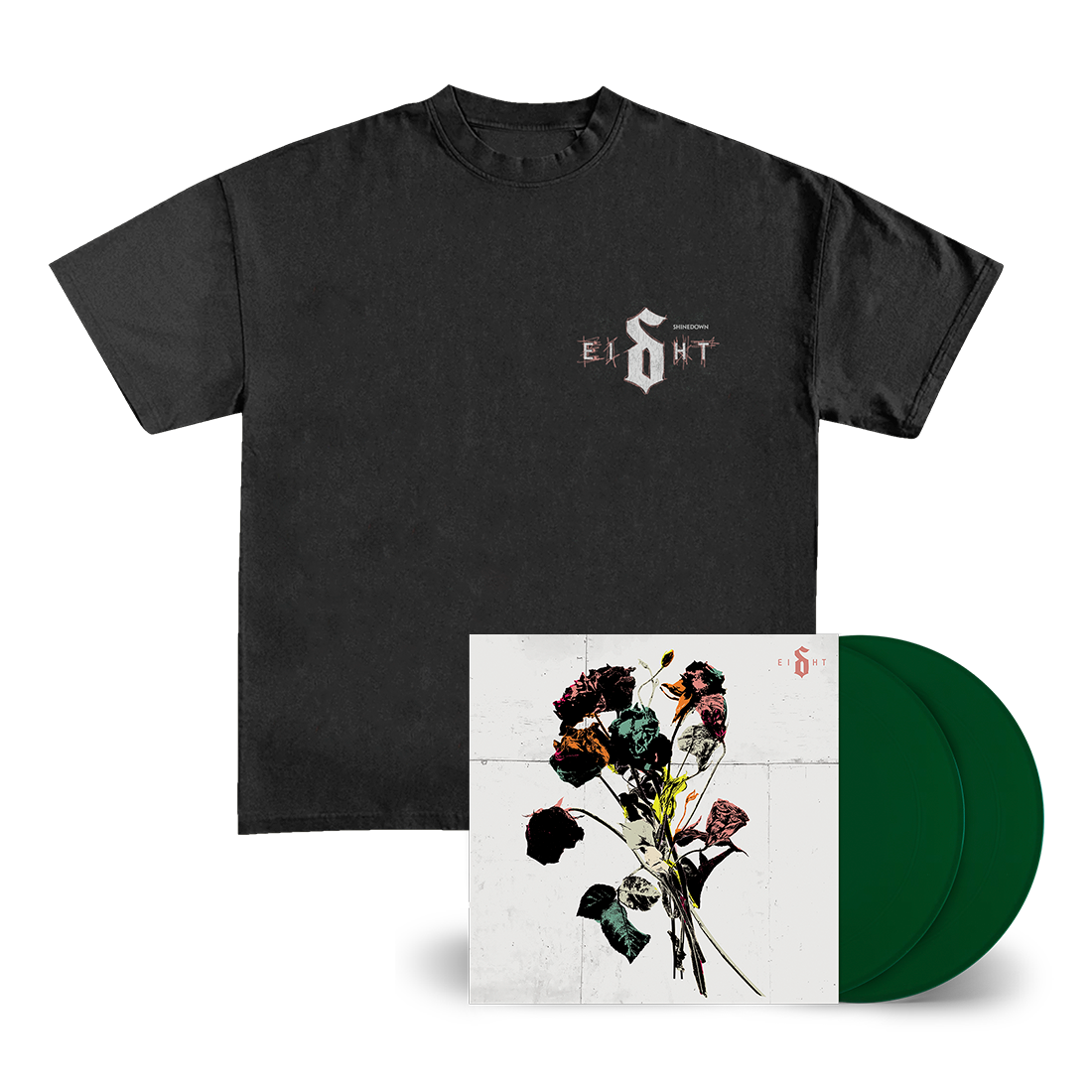 EI8HT - T-Shirt & Vinyl