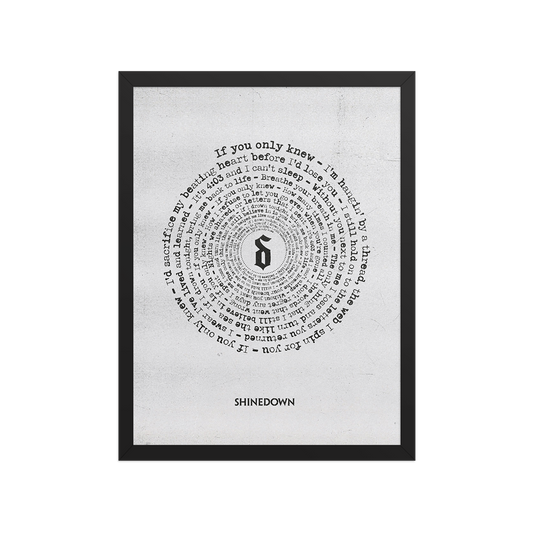 If You Only Knew Framed Poster