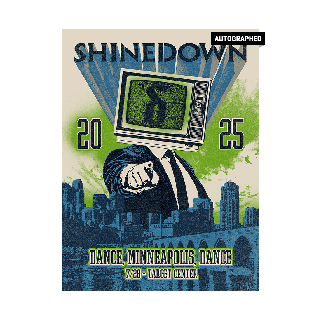2025 Minneapolis Autographed Poster