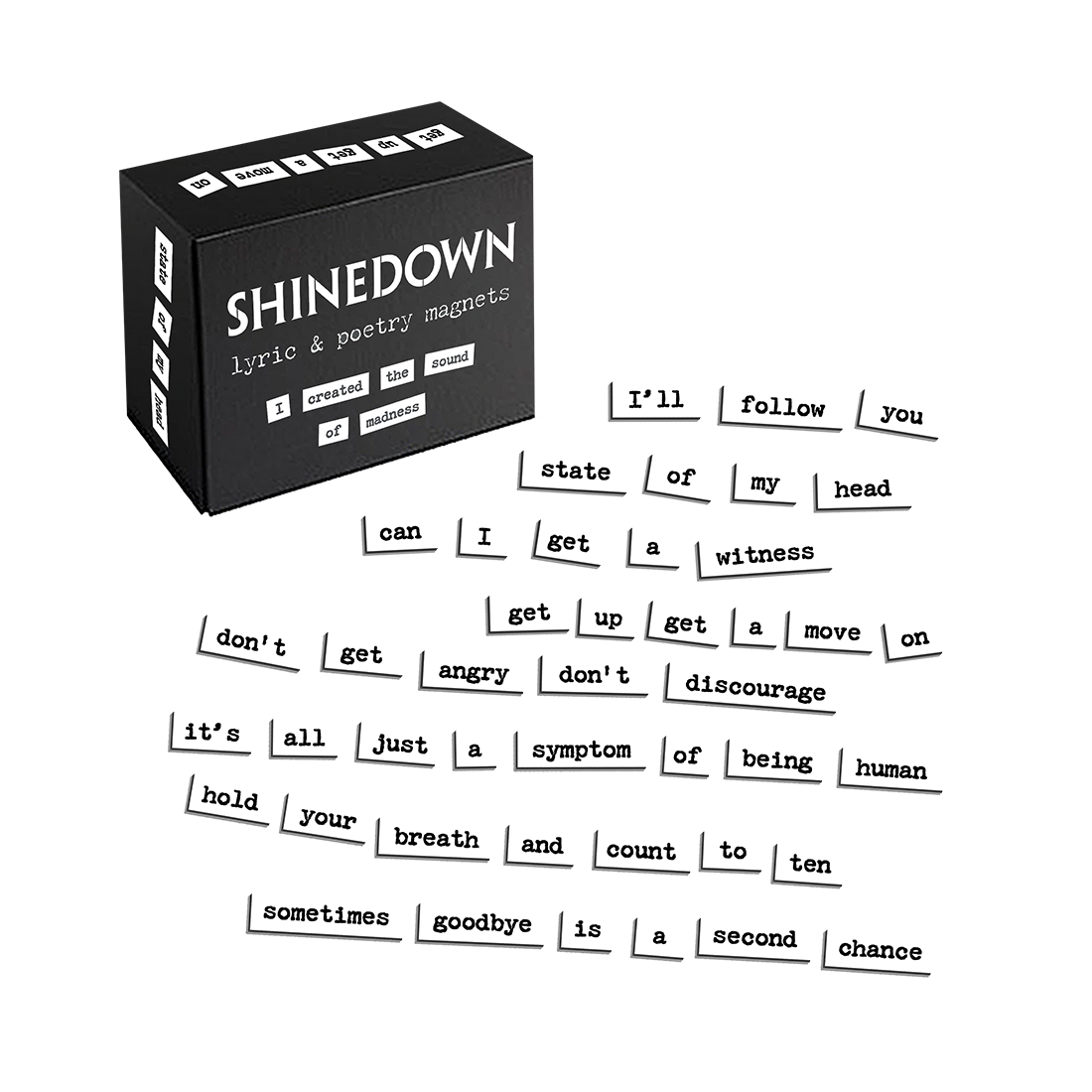 Lyric Magnet Set – Shinedown