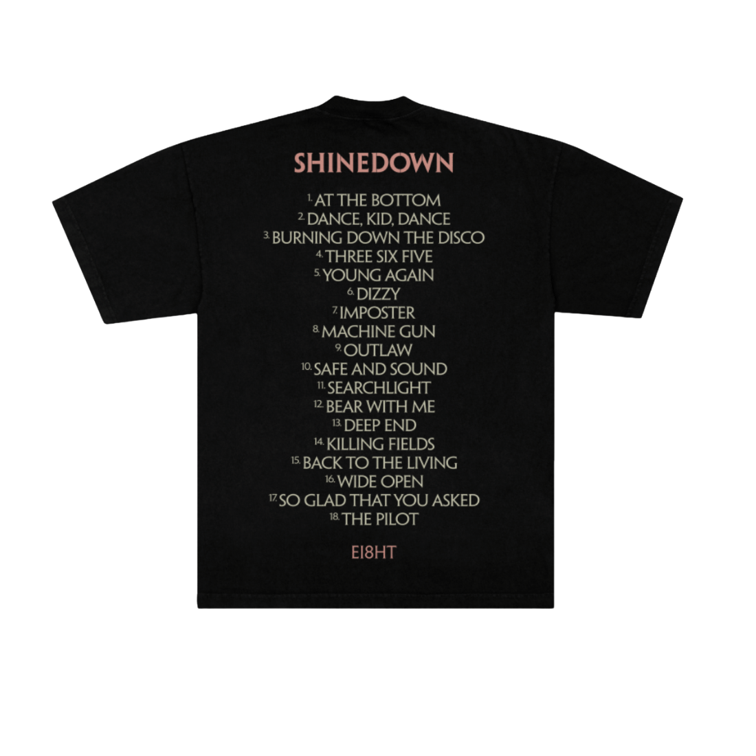 TV Man Tracklist Tee