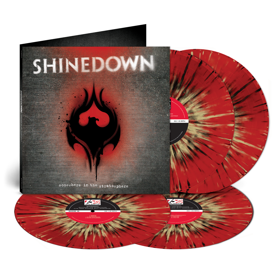 Somewhere in the Stratosphere 4LP Vinyl – Shinedown