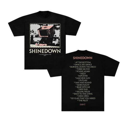 TV Man Tracklist Tee