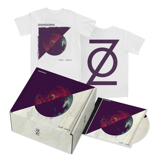 Planet Zero White T-Shirt CD Box Set