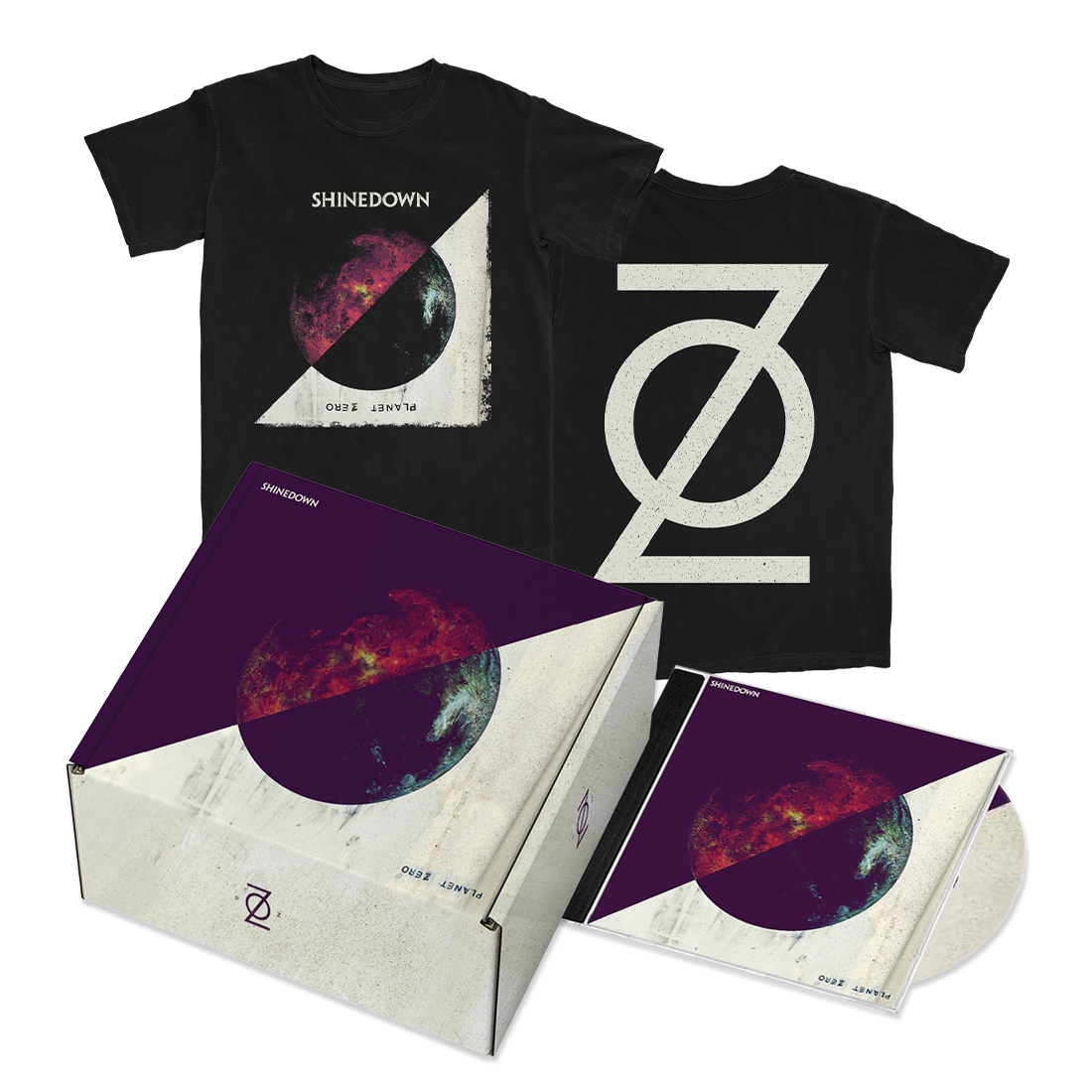 Planet Zero Black T-Shirt CD Box