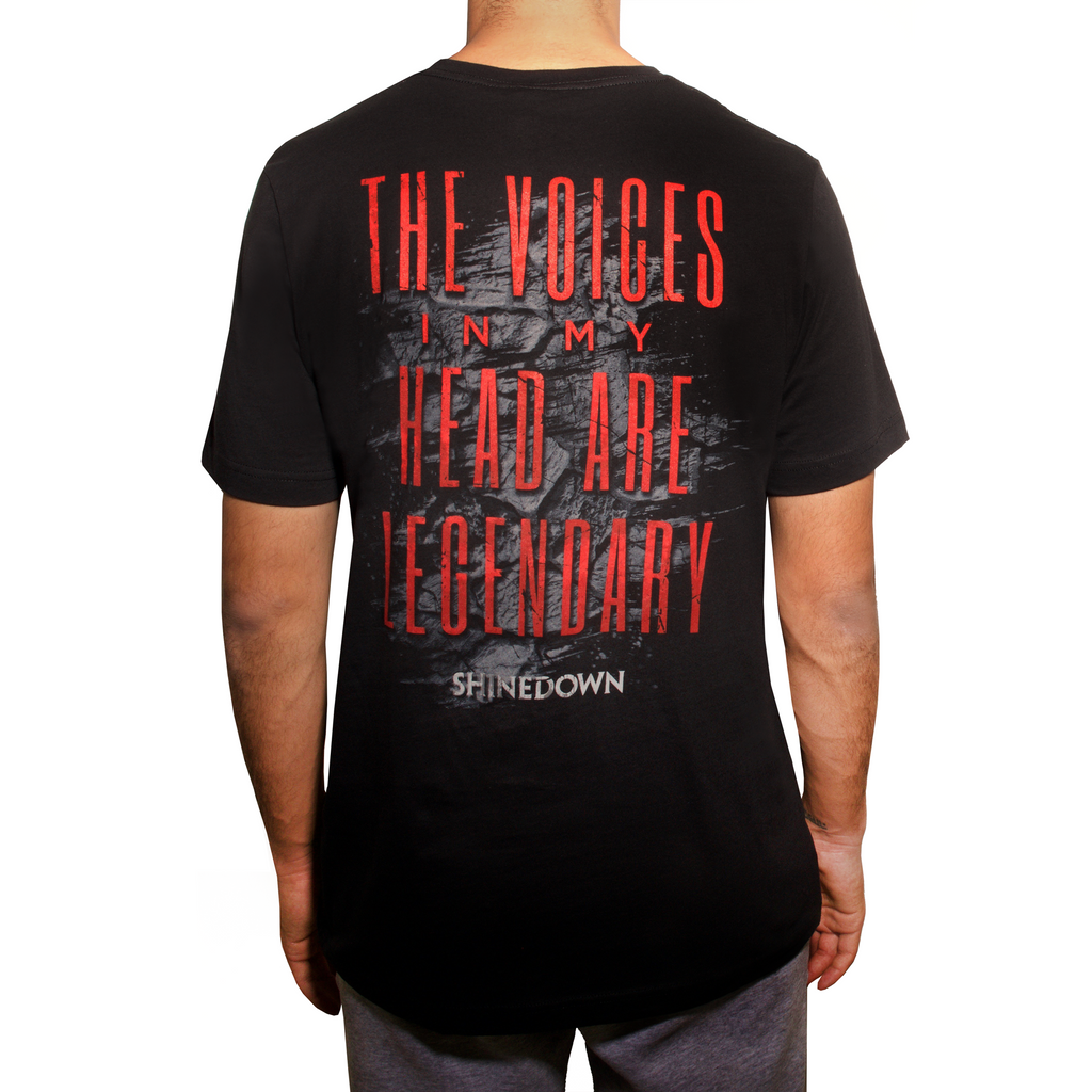 shinedown my monsters are real shirt The Voices Slim Fit T-Shirt – Shinedown