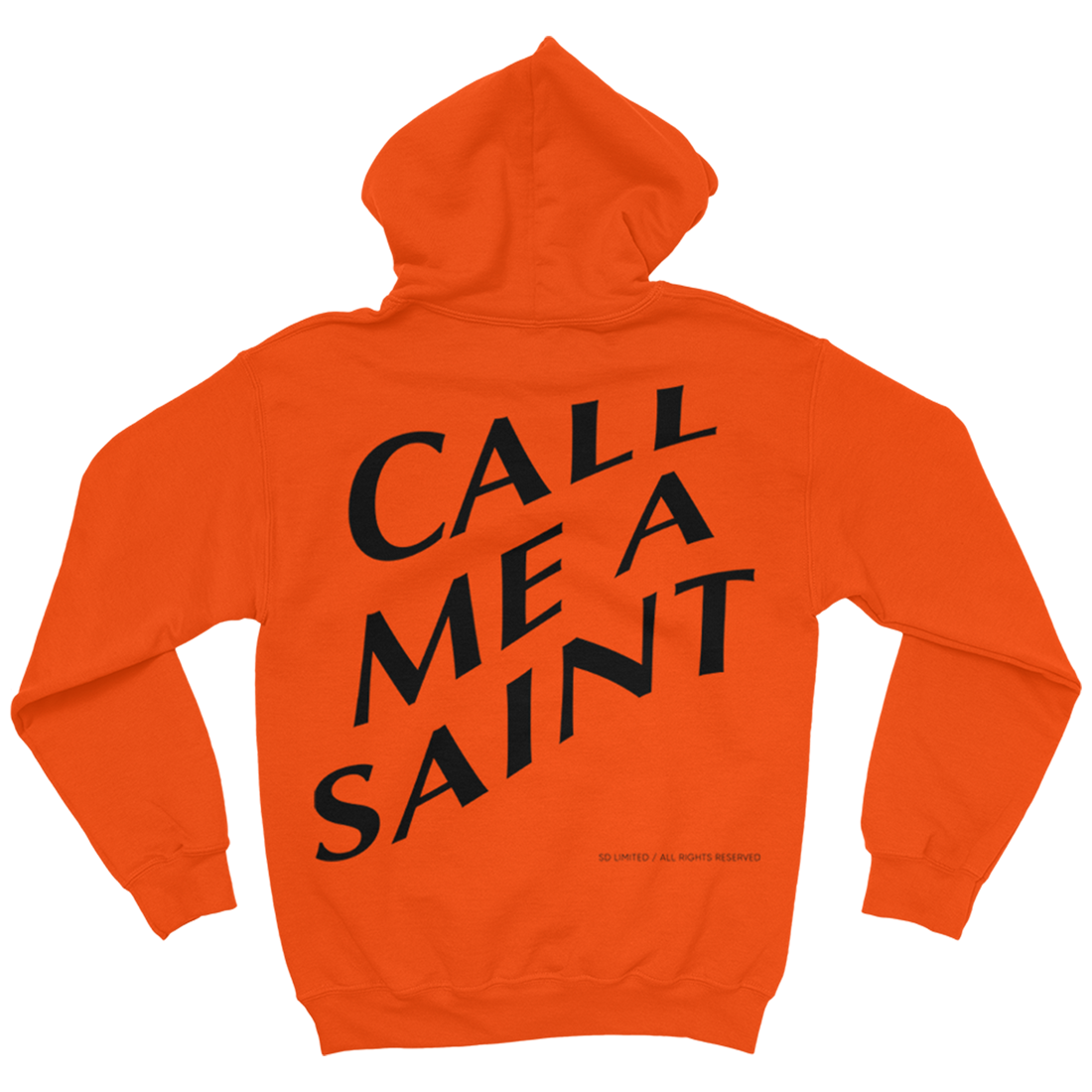 Call Me A Saint Hoodie (Orange)