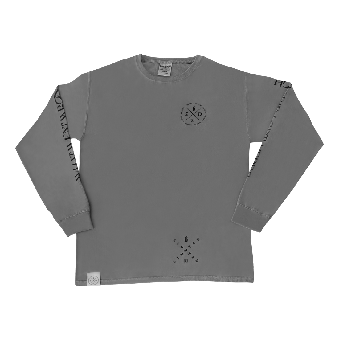 Gray Long Sleeve T-Shirt