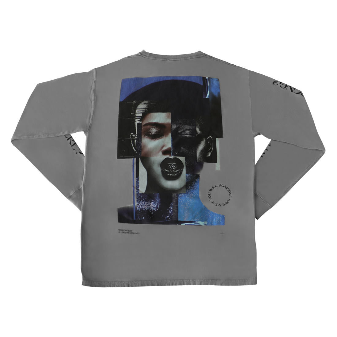Gray Long Sleeve T-Shirt
